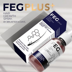 FEG Plus Hair Growth Spray | Hair Thinning And Fall NOURIVUE