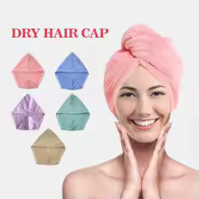 Hair Drying Cap Towel | Slow Hair Drying Time NOURIVUE