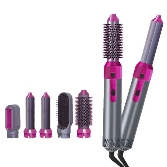 Hot Air Brush (5-in-1) | Time-Consuming Hair Styling NOURIVUE