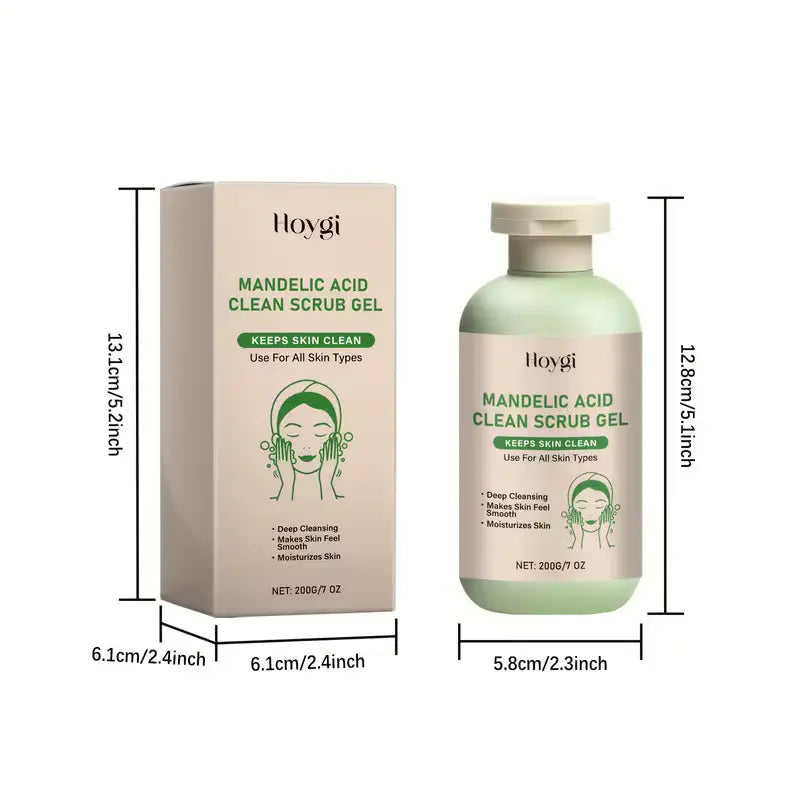 Hoygi - Mandelic Acid Clean Scrub Gel | Blocked Pores And Dullness NOURIVUE