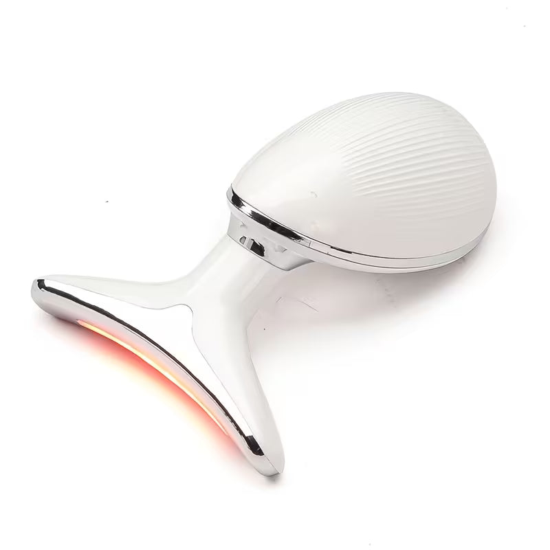 EMS Red Light Therapy Face & Neck Lift Massager | Sagging, Wrinkled Skin NOURIVUE