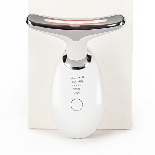 EMS Red Light Therapy Face & Neck Lift Massager | Sagging, Wrinkled Skin NOURIVUE