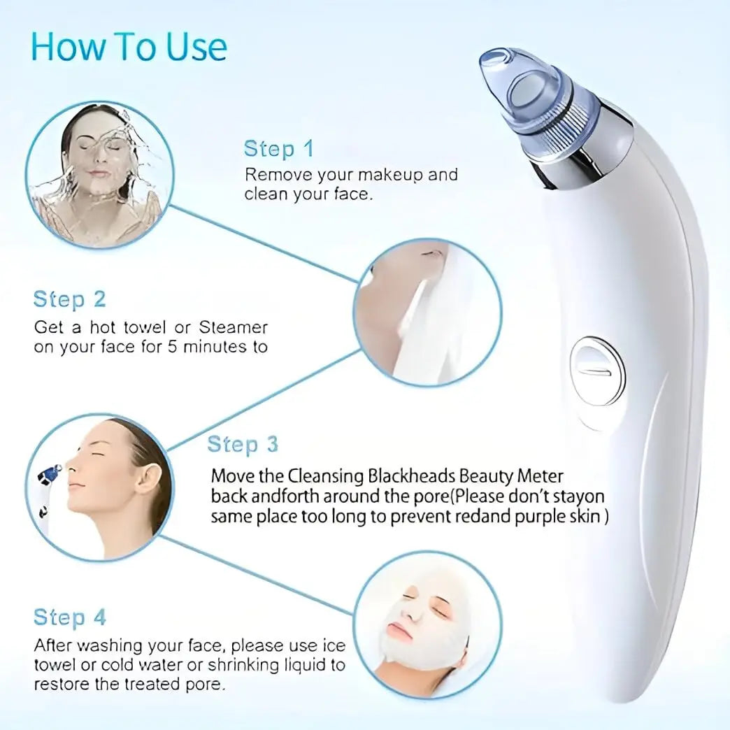 Pore Cleaning Device | Clogged Pores And Blackheads NOURIVUE